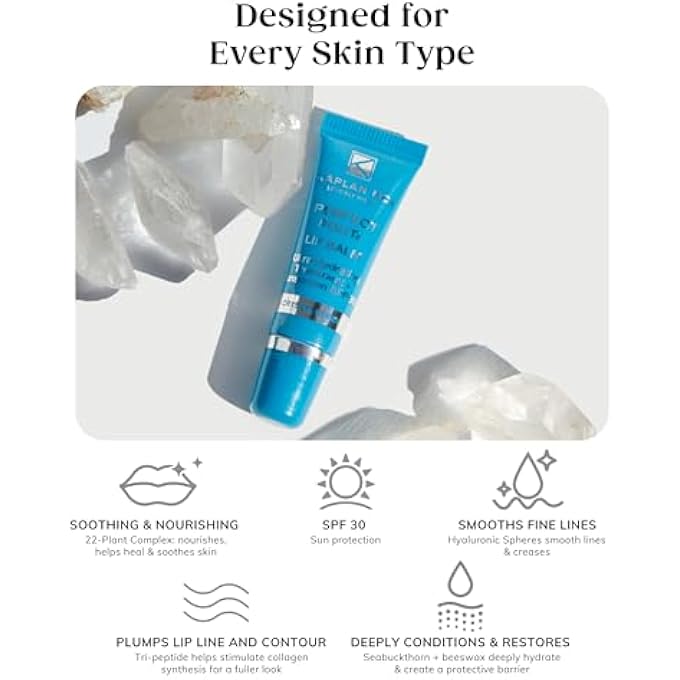 KAPLAN MD PERFECT POUT LIP BALM, ULTRA HYDRATING TREATMENT + SPF 30 SUNSCREEN, 0.35 OZ - Image 2